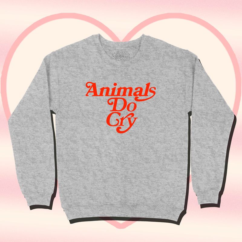 Load image into Gallery viewer, Unisex | Animals Do Cry (GDC Font) | Crewneck
